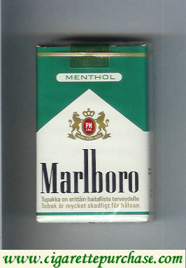 Marlboro Menthol cigarettes soft box